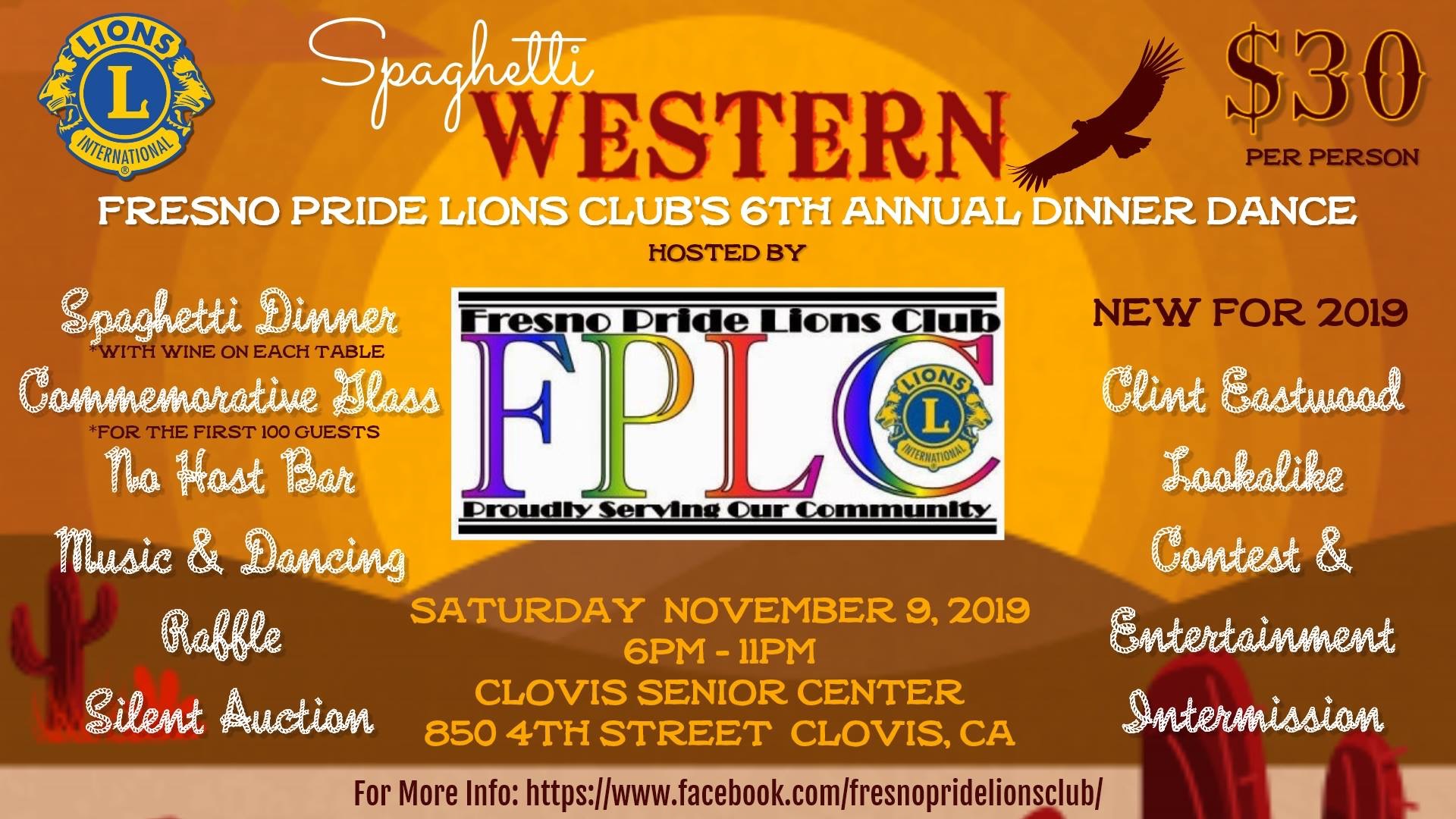 Fresno Pride 6th Annual Dinner Dance District 4 A2 Lions